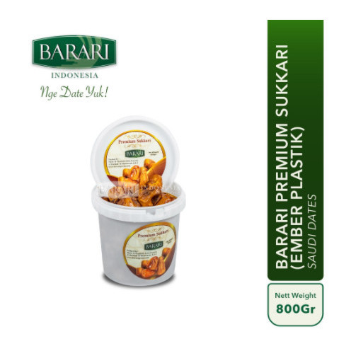 

Kurma Barari Sukari Ember 800 Gr