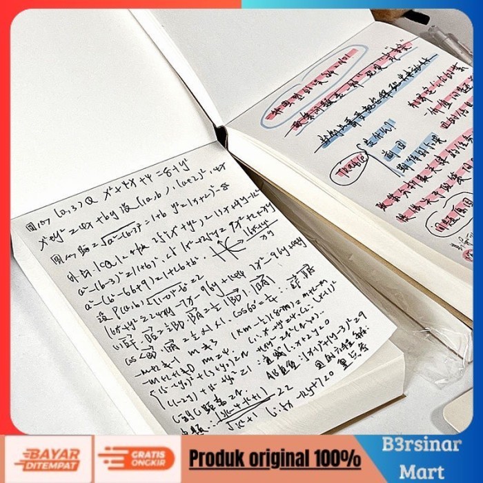 

[KUALITAS TERBAIK] Buku Tulis Catatan Draft Pad Notepad Aesthetic Kraft Style Isi 250 Lbr