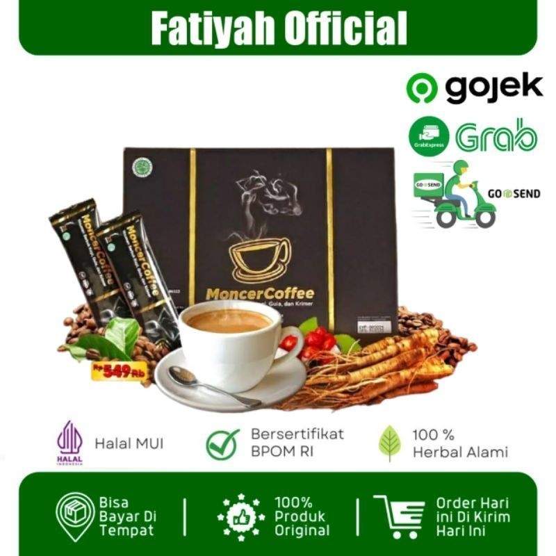 

Kopi Susu Kesatria 1 Box Isi 8 Sachet terbaik Monncer Coffee HALAL MUI & BPOM