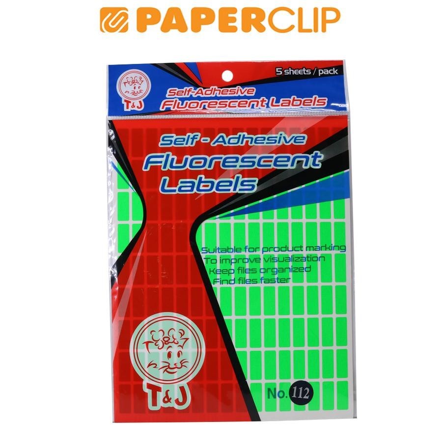 

LABEL T&J NO.112 GREEN