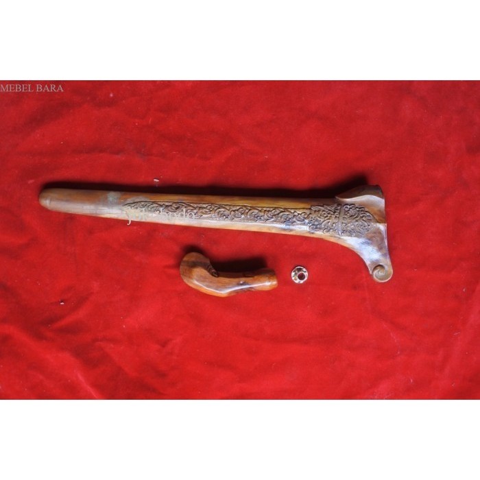warangka keris sandang walikat ukir kayu sawo antik antik