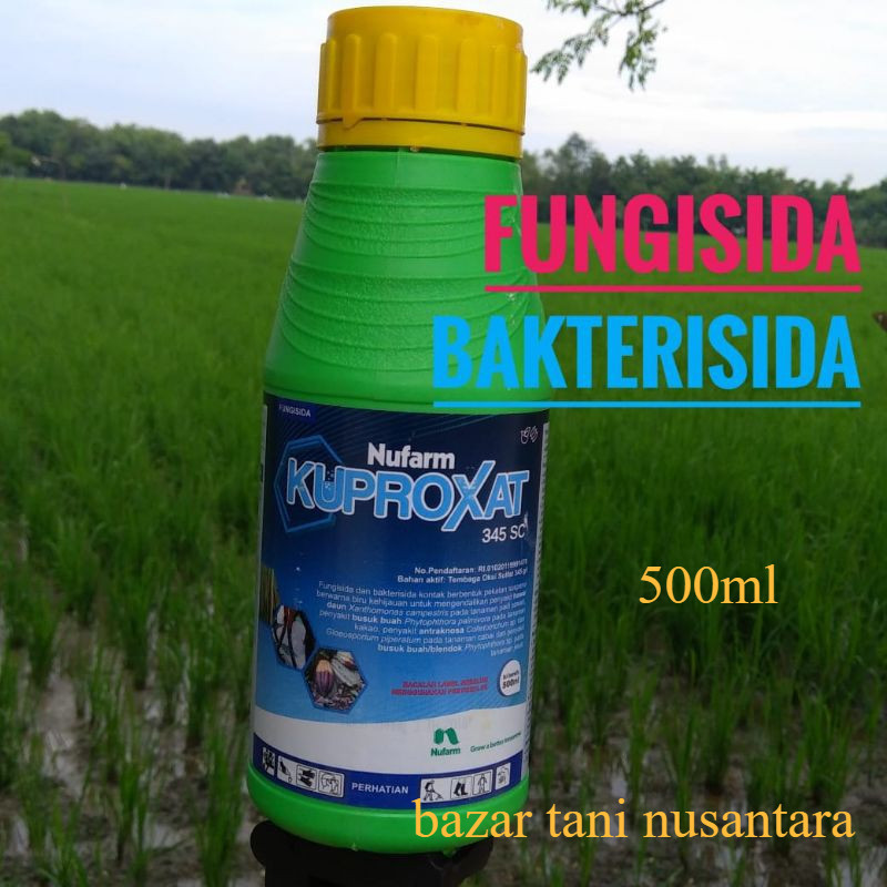btn fungisida nufarm KUPROXAT 345 sc 500 mili bakterisida kontak