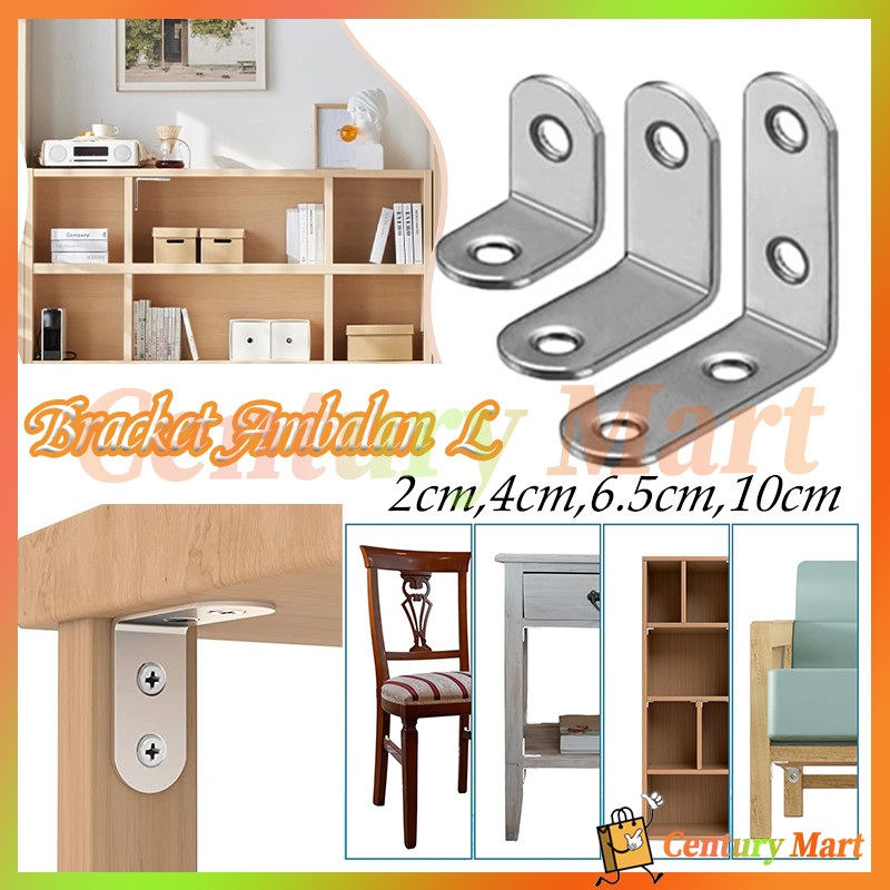 Siku Rak Verseng /Plat Siku Besi L Rak Penyangga Ambalan/Plat Siku L Besi (Penyangga Kayu) Plat Amba