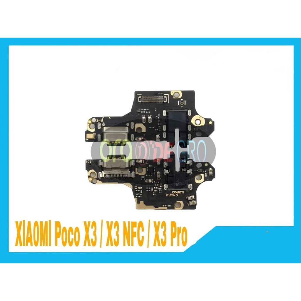 Papan Charger / Cas Xiaomi Poco X3 / X3 NFC / X3 Pro