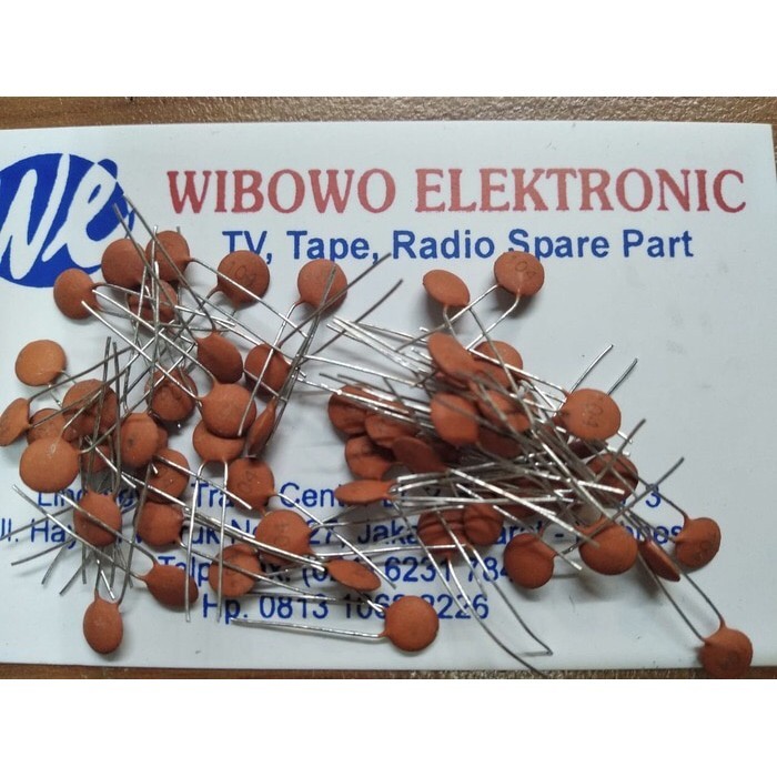 SO99 Ceramic capacitor 104pf-50v 104 100K