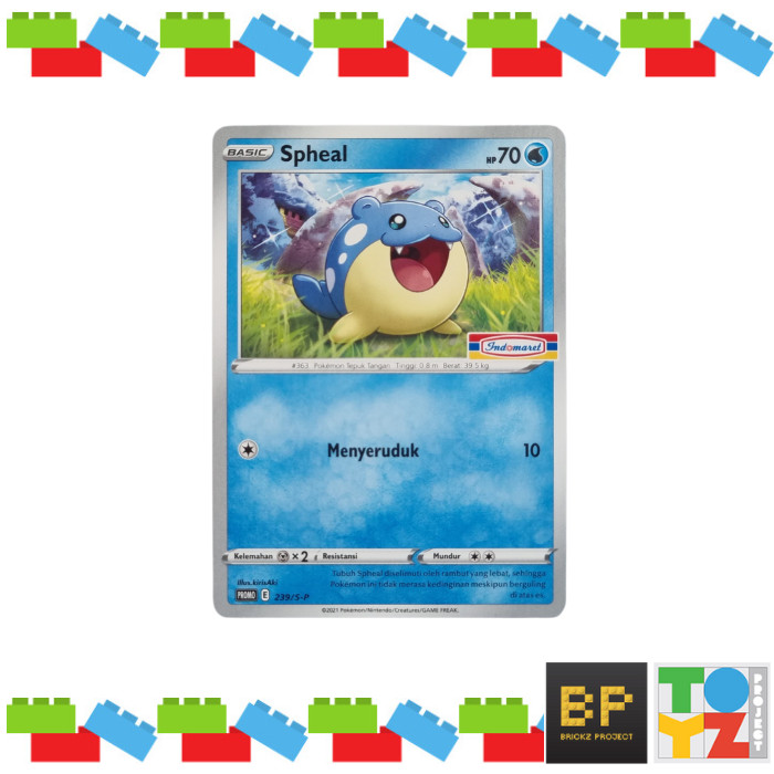 Kartu TGC Pokemon - Spheal Indomaret