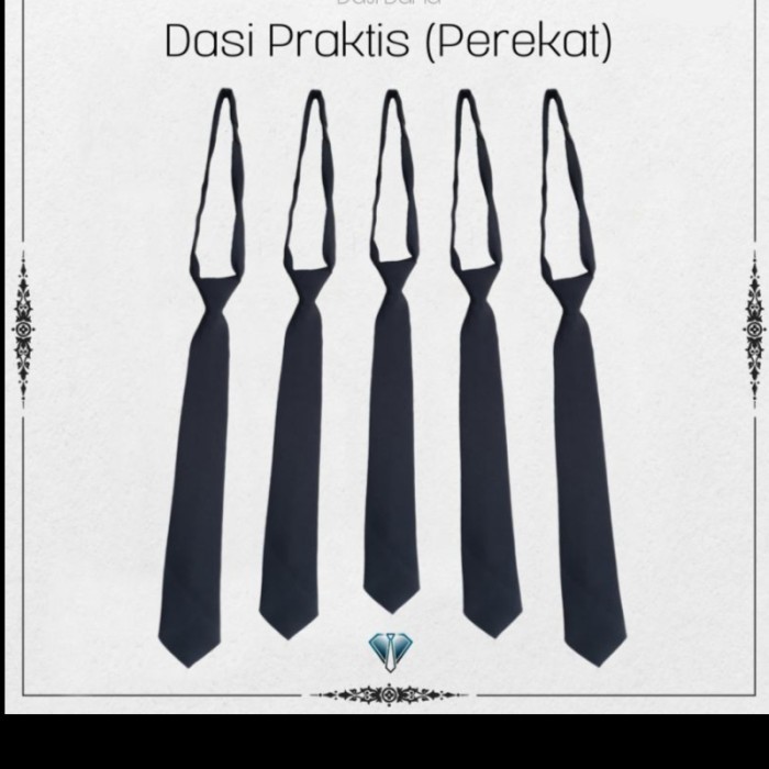 Dasi Hitam Perekat , Kupu-Kupu COWOK , - KUPU-KUPU HITAM