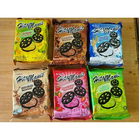 

[SR] Inafood Hitam Manis Cream Biskuit - Netto 94 gr