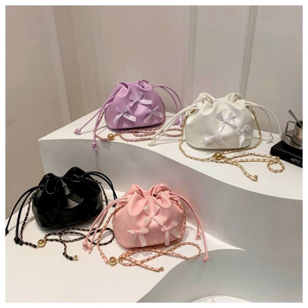 WOOMII Tas Wanita Micro Bucket Bag Model 2576 Selempang Slingbag