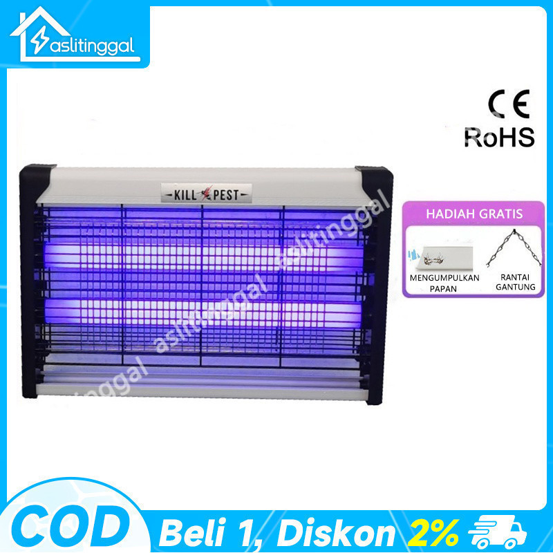 【COD】Insect Killer Mosquito Killer Perangkap Nyamuk Insect Killer Pest Control Lampu Perangkap Nyamu