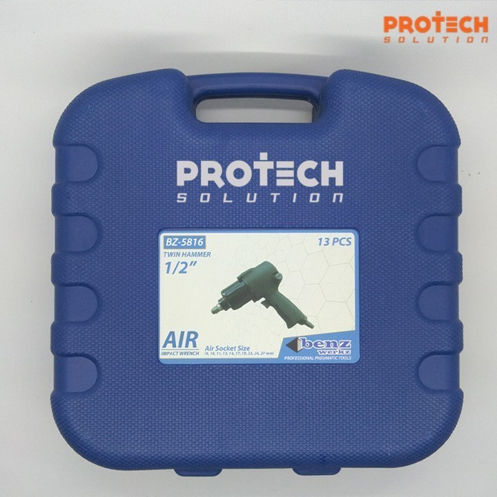 Air Impact Wrench 1/2" Twin Hammer Impek Angin Pembuka Ban Benz 5816