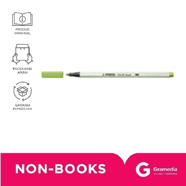 

Stabilo Pen 68 Brush Pistachio