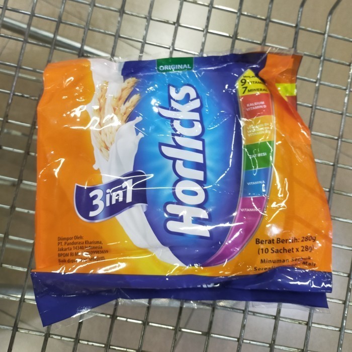 

horlicks original sachet 10x28gr cereal drink milk minuman