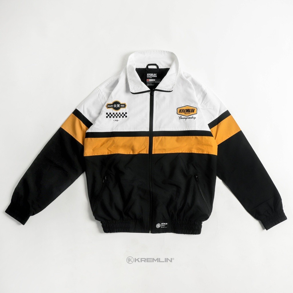 Kremlin Tracktop Suit Jacket - Autodrive// JAKET PARASUT /JAKET WATERPROOF MODEL TERBARU TERMURAH