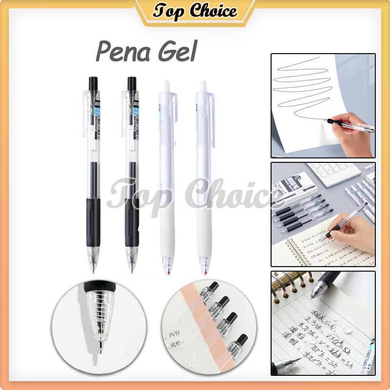 

Pena Gel / Gel Pen 0.5mm / Ballpoint Mekanik / Bolpoint