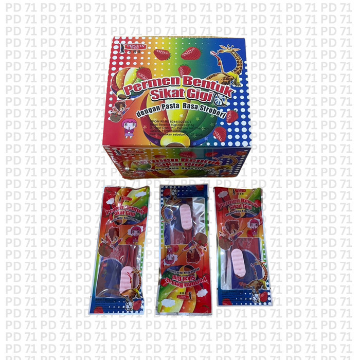 

Permen Bentuk Sikat Gigi Isi 30 Pcs - Penguin