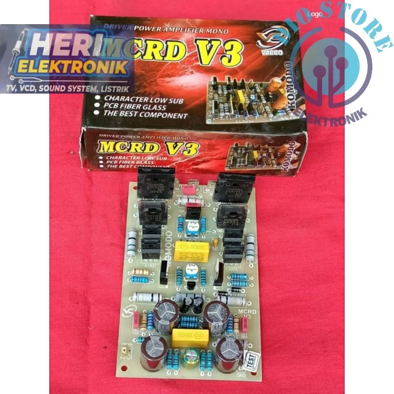 Kit Driver MCRD V3 Mono FIBER VACCO LOW SUB