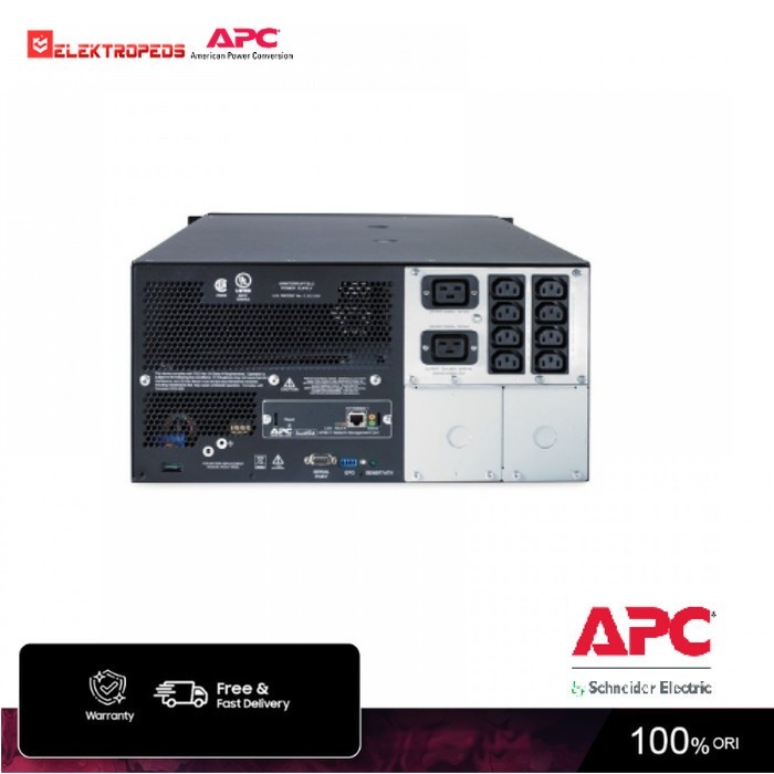 UPS APC SUA5000RMI5U 4000 Watts 5000 VA - UPS STABILIZER - APC
