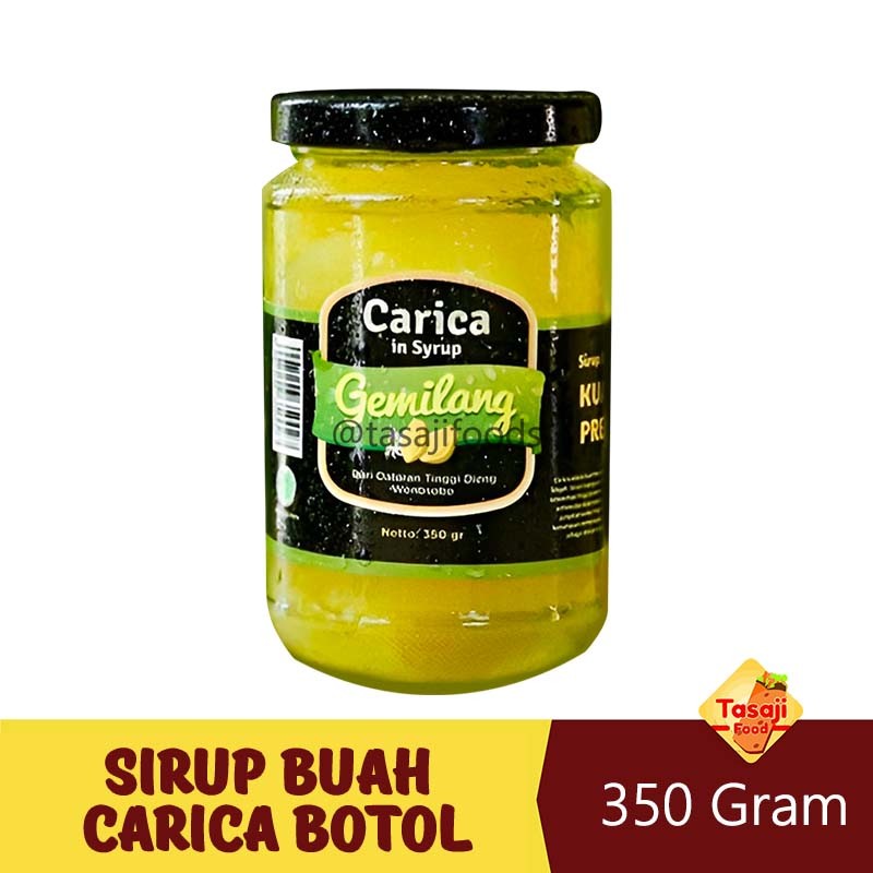 

Sirup Buah Carica Botol Kaca 350 Gram Minuman