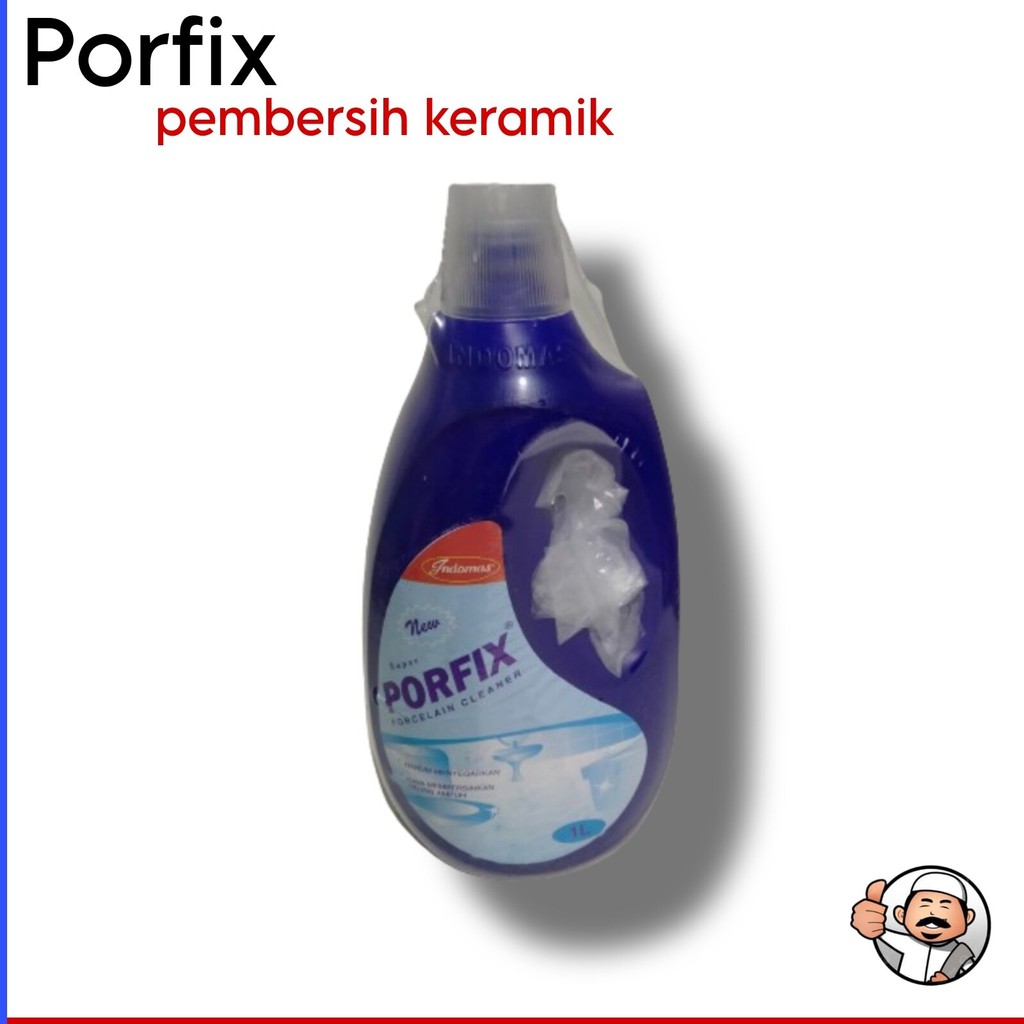 Porfix Pembersih Semen Lantai untuk Keramik Granit dan Porselen