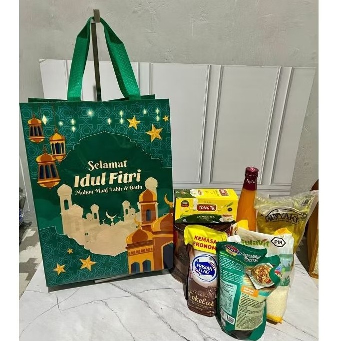

[ PROMO ] TERLARIS!! (1 LUSIN = 12 PCS) TAS IDUL FITRI LAMINASI 30x40x15 CM / GOODIE BAG LAMINASI LEBARAN / TAS LEBARAN / TAS HAMPERS IDUL FITRI / TAS BELANJA