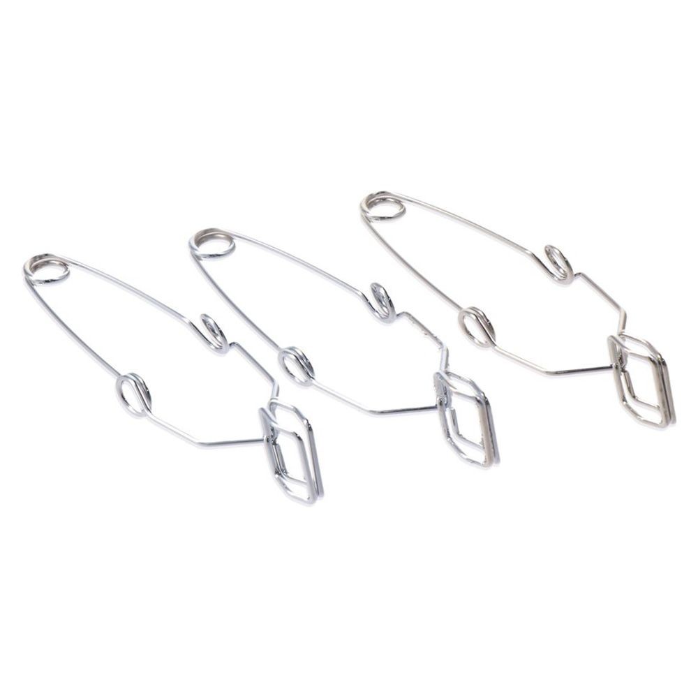 

14.5cm Length Spring Steel Test Tube Clip Chrome Plated Stainless Steel Clamp Labs Silver Testing Holder Tool