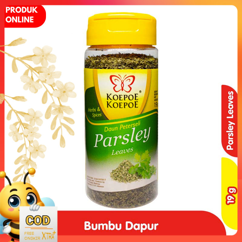 

Koepoe Koepoe Daun Parsley Bumbu Dapur Botol 19 g