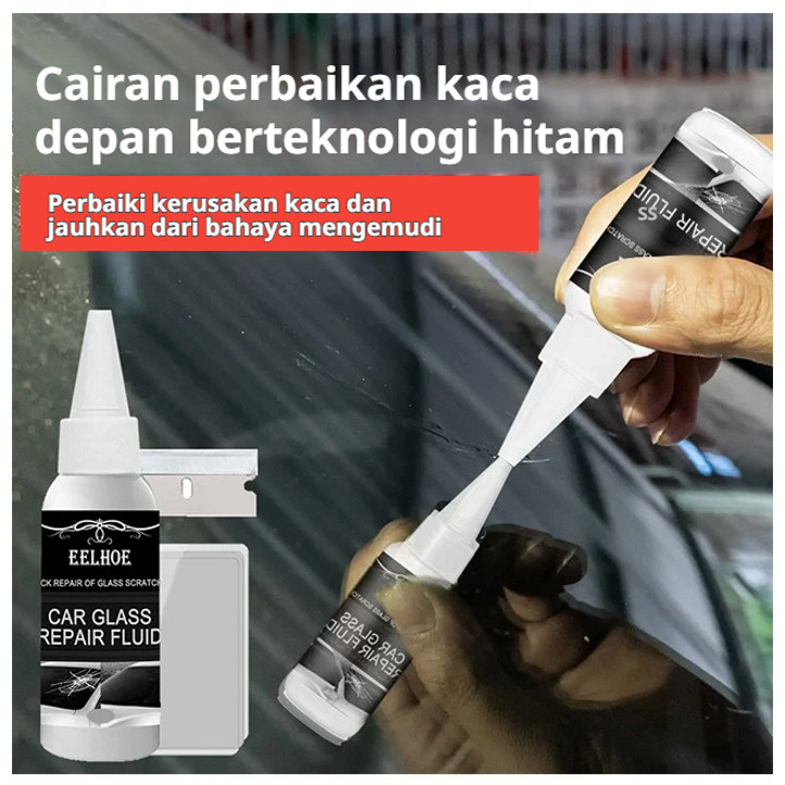 ✨ Spesial Ramadan: Diskon 55%✨Lem Perbaikan Kaca Mobil Teknologi Terbaru/Perekat Retak Kaca Depan Se