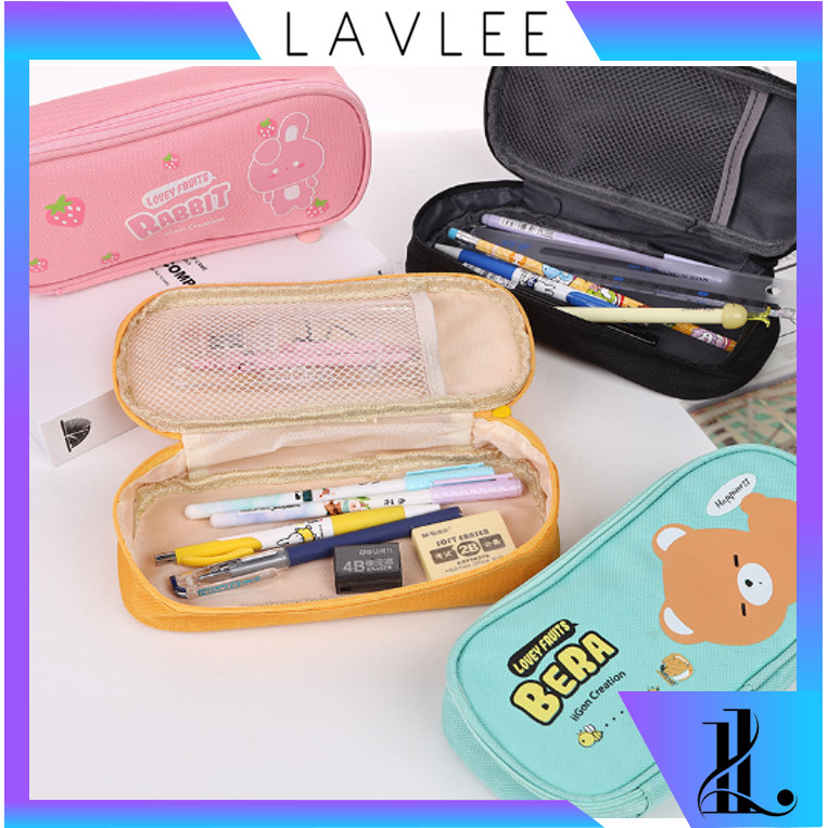 

Lavlee S5832 Tempat Pensil Resleting Lucu / Pencil Case Cartoon / Tempat Pensil Model Terbaru / Kotak Alat Tulis Korea Motif Lucu