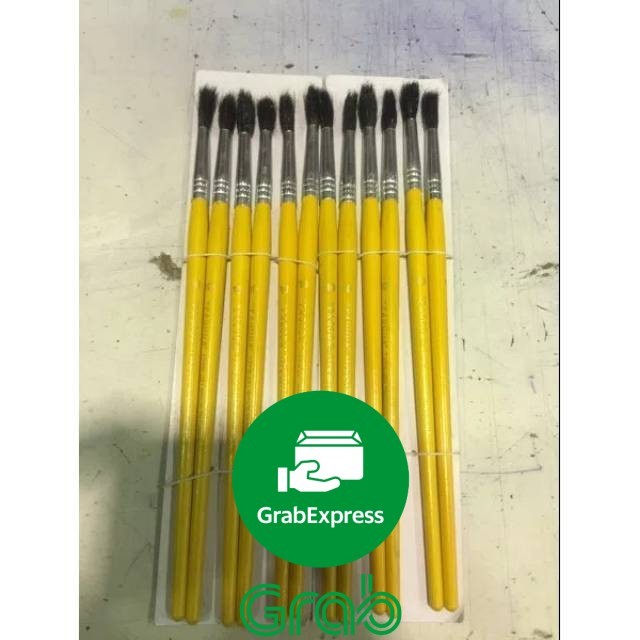 

[guinatk] / 1/2 lusin kuas cat air pagoda no 10 / kuas pagoda harga promo