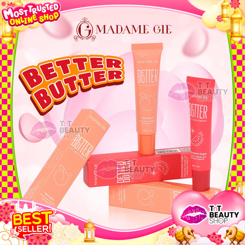 Madame Gie Better Butter - Lip Care Serum Tinted Lip Balm Moisturizing Vitamin E | TnT Beauty Shop