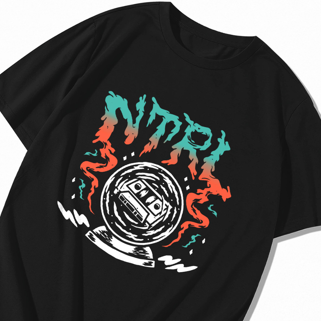 [PAL] T-shirt NTRL - Kaset Pita Jadul Art | Band Netral