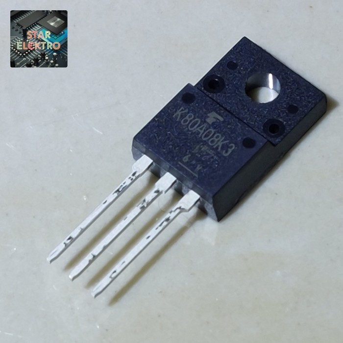 DnG27 K80A08K3 To-220f Toshiba TK80A08K3 K80A08 80A08 Mosfet 80A 75V Transistor FET N-Channel