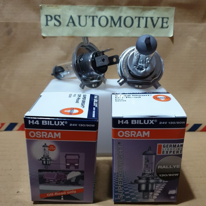 BOHLAM H4 24 V 130/90W OSRAM 62249 PART BARU