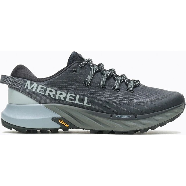 Sepatu Merrell Agility Peak 4 Trail Running Shoes Black/Granite