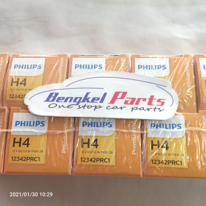 Bohlam Halogen H4 Philips 60/55W PARTS