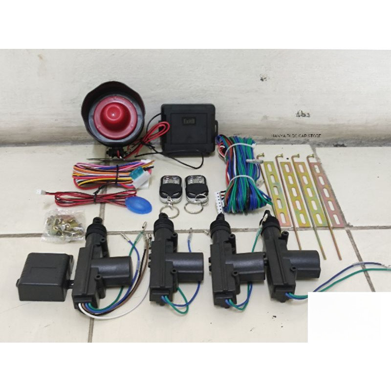 Alarm Central Lock Mobil Universal Paket Alarm Central Lock Mobil Universal