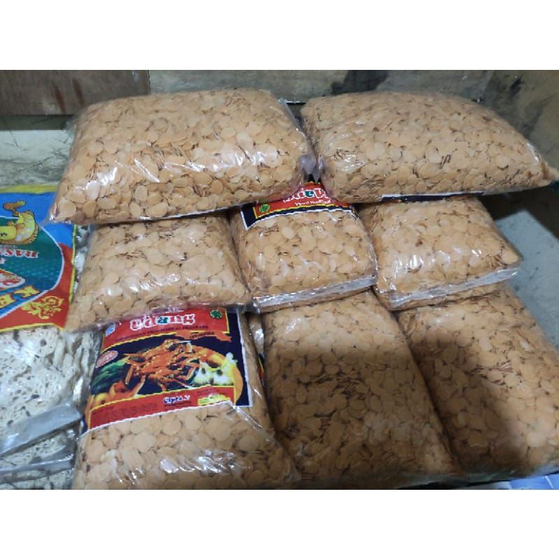 

1 kilo krupuk udang cipta/krupuk mentah/ krupuk seblak