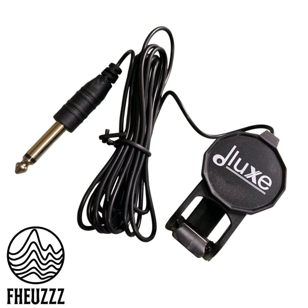 Pickup Gitar Tempel Piezo Mikrofon DLUXE Untuk Gitar Biola Banjo Mandolin Ukulele