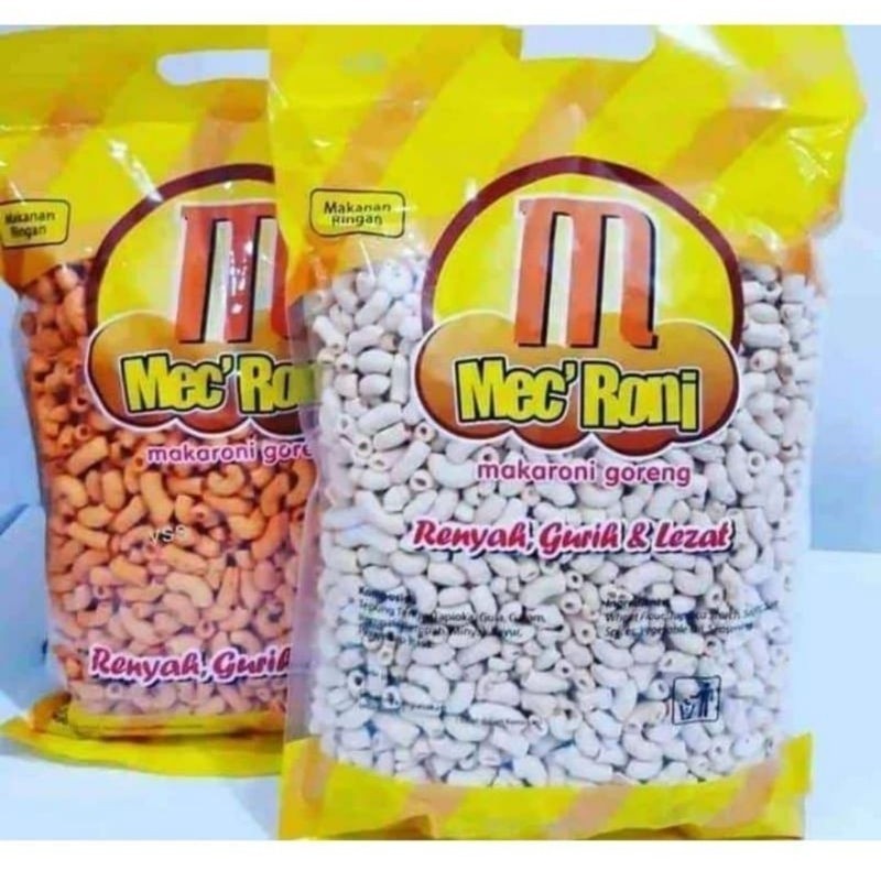 

1 ball isi 12 pcs Camilan Mac'Roni Makaroni Goreng kemasan 250gr/ Makanan Ringan Makroni enak murah