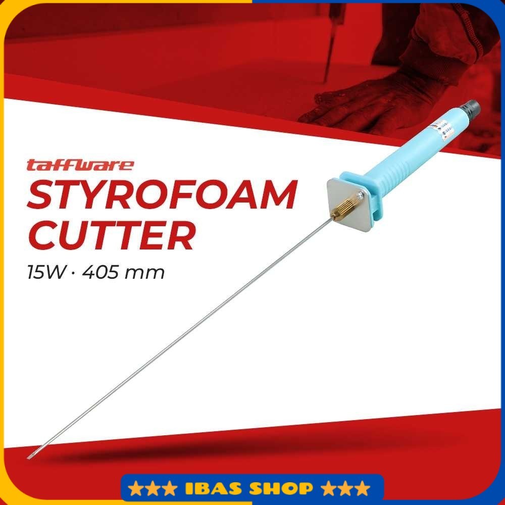 

Taffware Pemotong Busa Polystyrene Styrofoam Cutter 15W 405mm - CT25