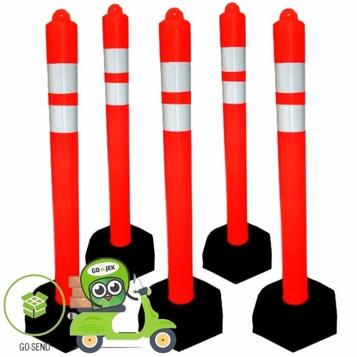 Stick Cone / Traffic Cone / Pengaman Jalan / Pembatas Jalan