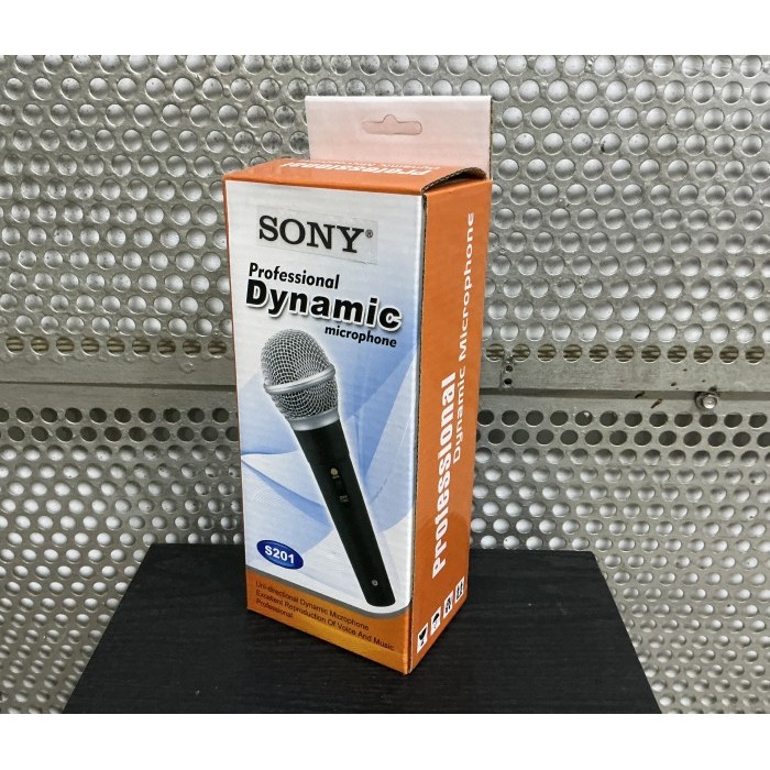Mic Kabel Cable Sony S 201 S201 S-201 Microphone Dynamic Murah Super Jos