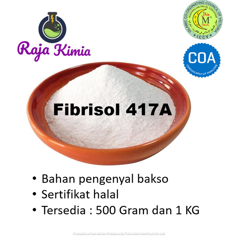 

FIBRISOL 417A - PHOSMIX - PENGENYAL BAKSO - 500 GR atau 1 KG - 500 Gram