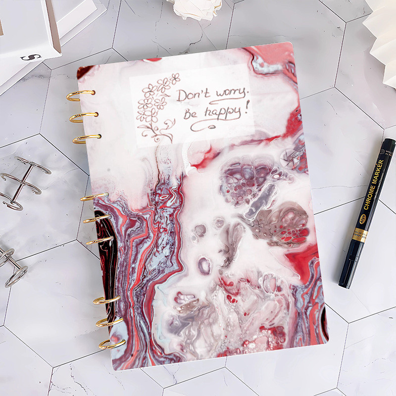 

DIY Creative Notebook Crystal Epoxy Silicone Mold Large B5 Mirror Book Cover Silicone Mould For Resin Making