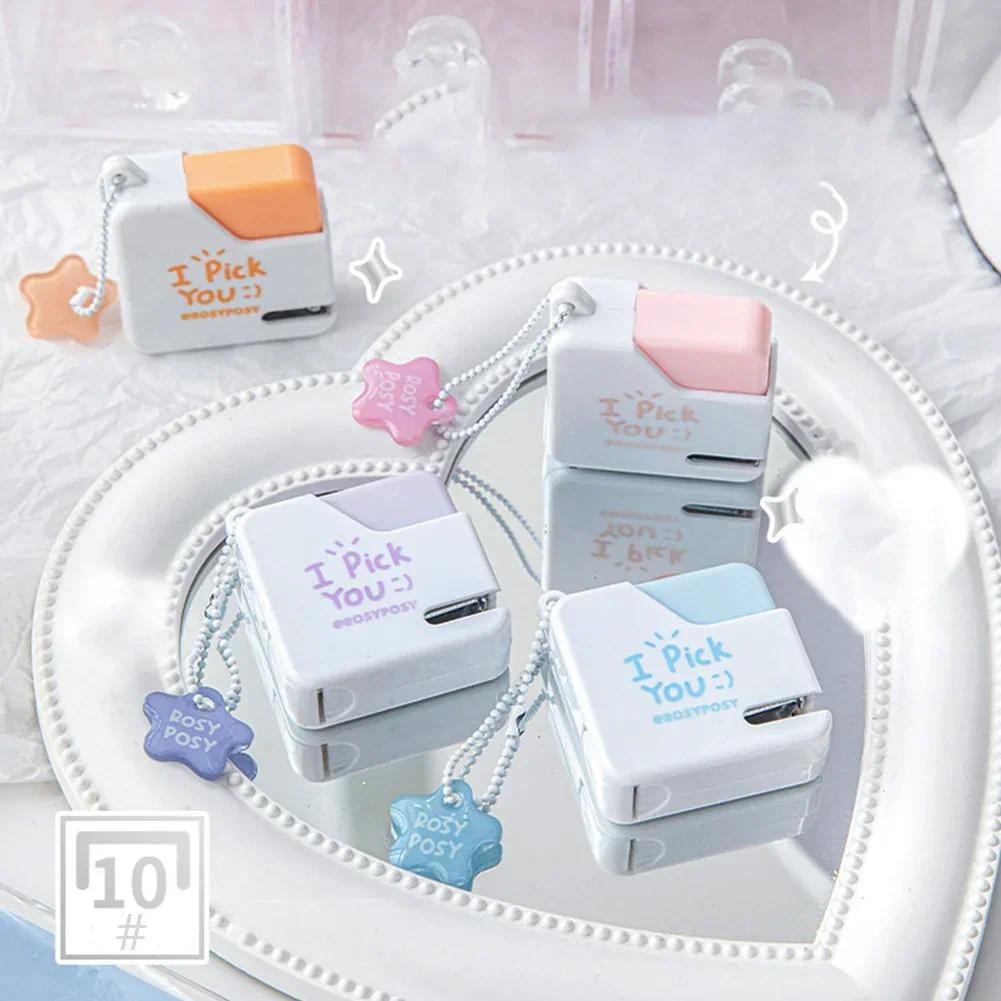 

Mini Portable Stapler Set Paper Binding Machine With 40pcs No.10 Staples Office School Binding Supplies Manual Stapling Machine