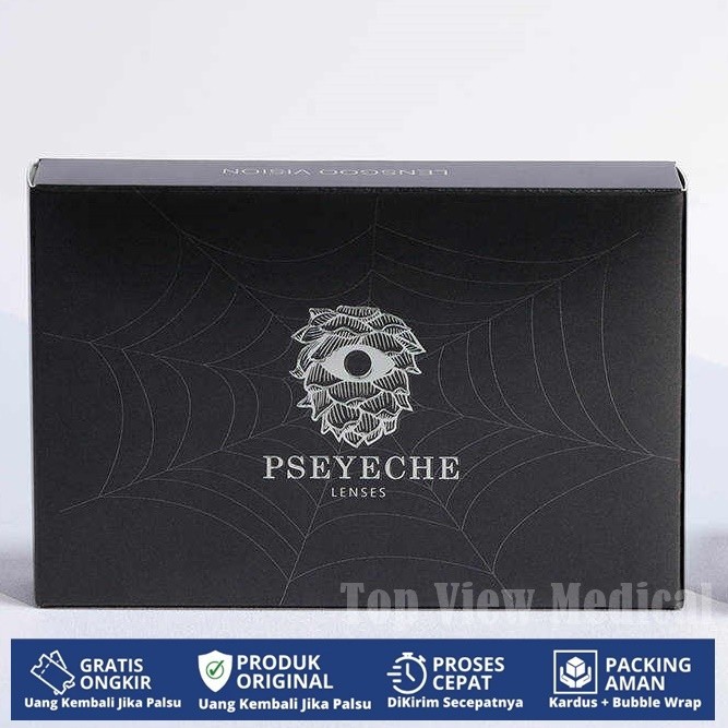 [Ready Stock] Lensa Mata Buta Warna Softlens Ishihara PSEYECHE Contact Lens 1 Tahun