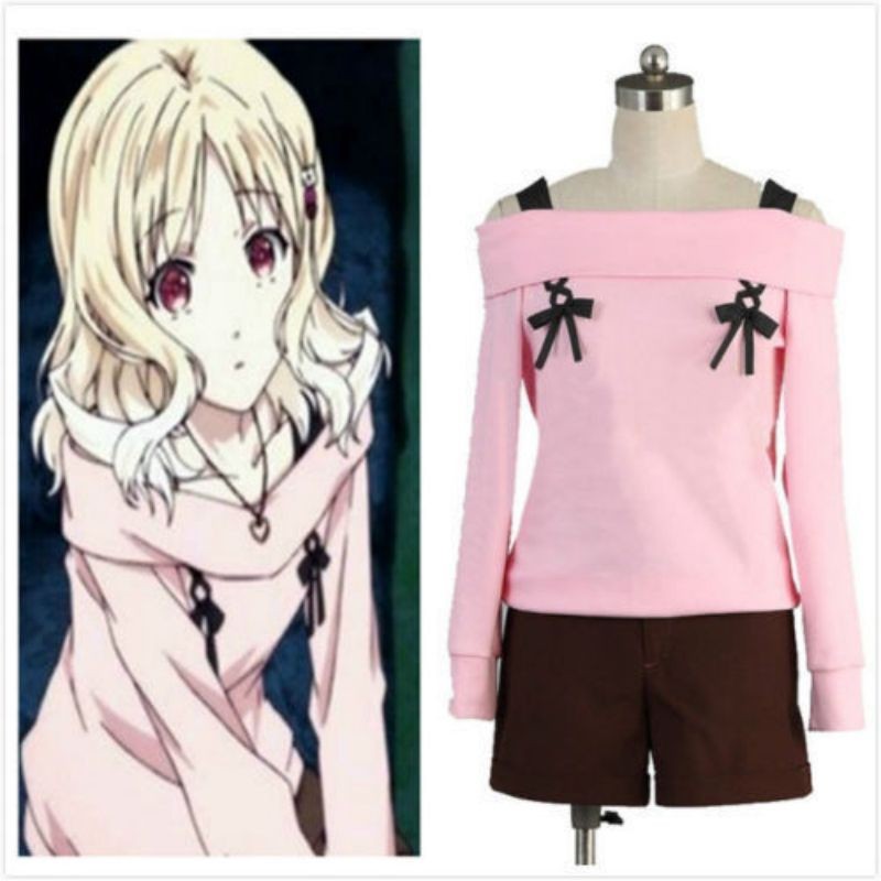 KOSTUM YUI KOMORI ANIME DIABOLIK LOVERS VERSI PIYAMA