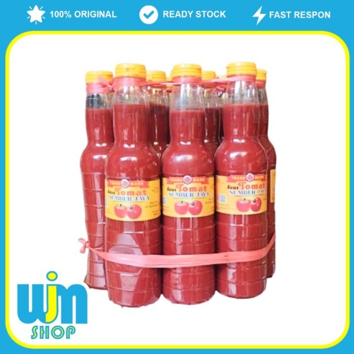 

Saos Tomat Sumber Jaya 600 ml x 12 Pcs Khas Makassar
