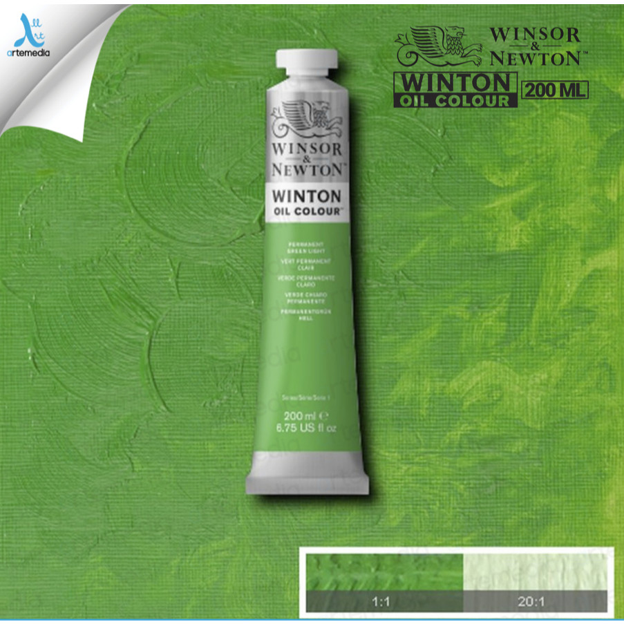 

Gramedia Surabaya - Winsor & Newton Winton PERMANENT GREEN LIGHT 200ml Oil Color